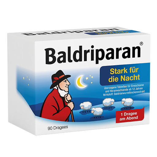 BALDRIPARAN Stark für die Nacht überzogene Tab.* 90 St