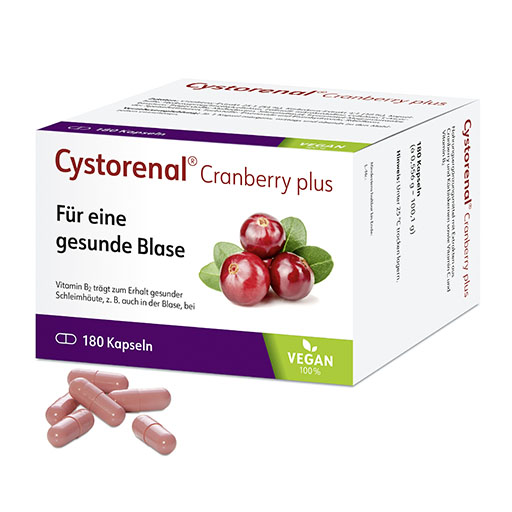 CYSTORENAL Cranberry plus Kapseln 180 St  