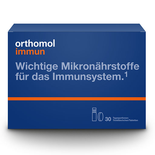 ORTHOMOL Immun Trinkfläschchen/Tabl. Kombipack. 30 St  