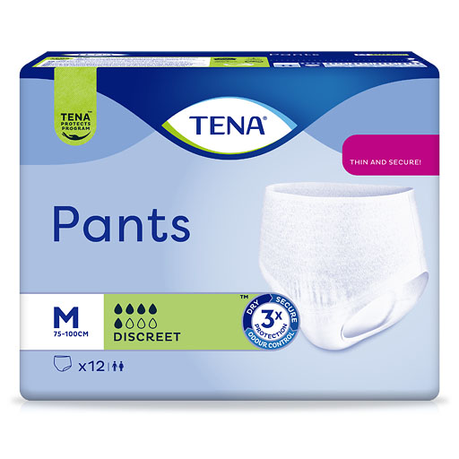 TENA PANTS Discreet M bei Inkontinenz 12 St