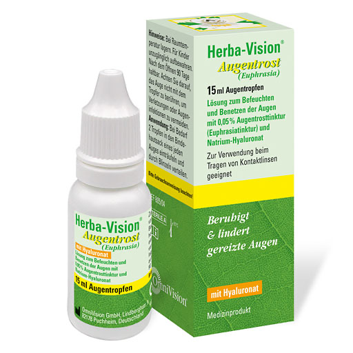 HERBA-VISION Augentrost Augentropfen 15 ml
