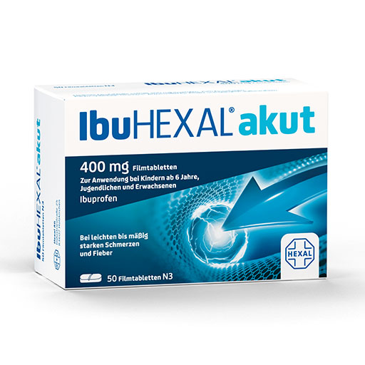 IBUHEXAL akut 400 Filmtabletten* 50 St