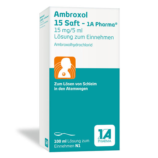 AMBROXOL 15 Saft-1A Pharma* 100 ml