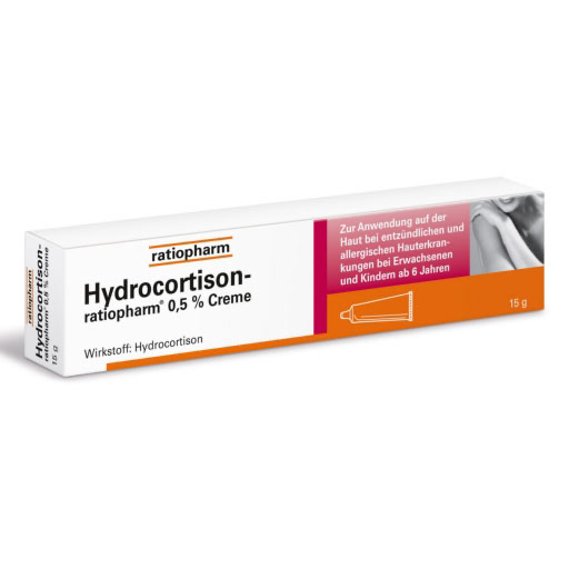 HYDROCORTISON-ratiopharm 0,5% Creme* 15 g
