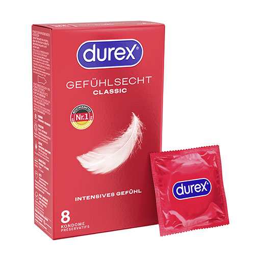 DUREX Gefühlsecht Kondome 8 St