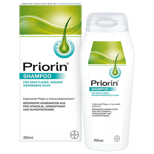 PRIORIN Shampoo f. kraftlos. dünner werdendes Haar 200 ml