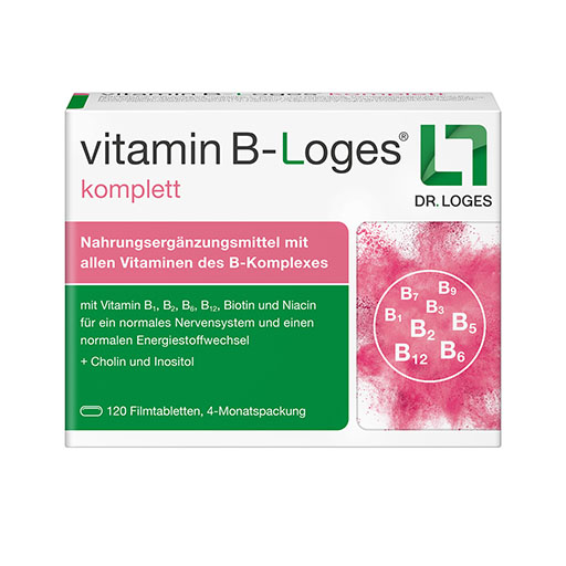VITAMIN B-LOGES komplett Filmtabletten 120 St  
