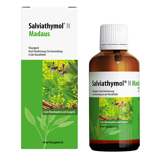 SALVIATHYMOL N Madaus Tropfen* 50 ml