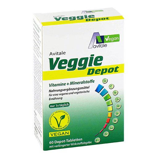 VEGGIE Depot Vitamine+Mineralstoffe Tabletten 60 St  