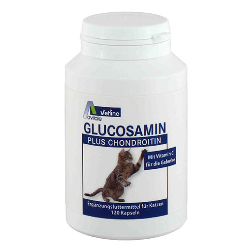 GLUCOSAMIN+CHONDROITIN Kapseln f. Katzen 120 St