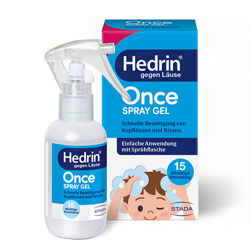 HEDRIN Once Spray Gel 60 ml