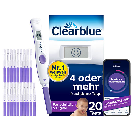 CLEARBLUE Ovulationstest fortschrittlich & digital 20 St