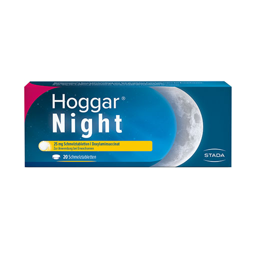 HOGGAR Night 25 mg Schmelztabletten* 20 St