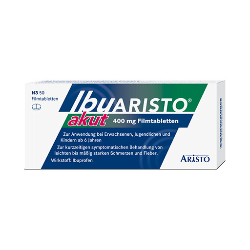 IBUARISTO akut 400 mg Filmtabletten* 50 St