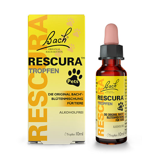 BACHBLÜTEN Original Rescura Pets Tro. alk. frei vet. 10 ml