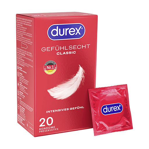 DUREX Gefühlsecht classic Kondome 20 St