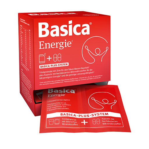 BASICA Energie Trinkgranulat+Kapseln f.30 Tage Kpg 30 St  