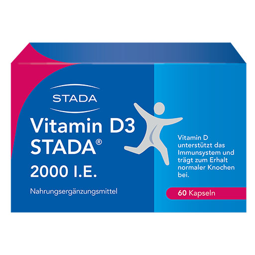 VITAMIN D3 STADA 2000 I. E. Kapseln 60 St  