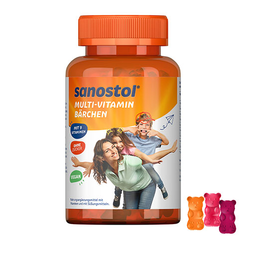 SANOSTOL Multi-Vitamin Bärchen 60 St  