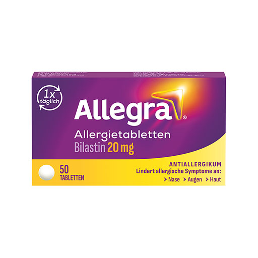 ALLEGRA Allergietabletten 20 mg Tabletten* 50 St
