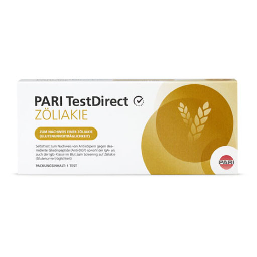 PARI TestDirect ZÖLIAKIE Selbsttest Blut 1 St