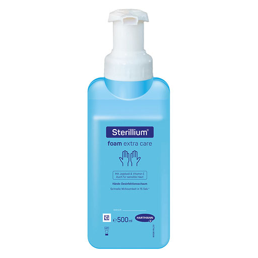 STERILLIUM foam extra care Händedesinfektion 500 ml