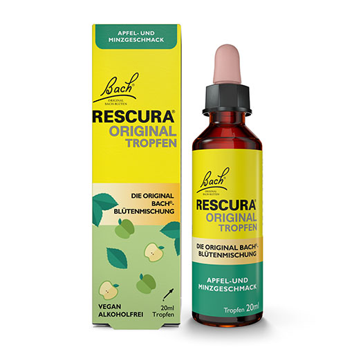 BACHBLÜTEN Original Rescura Tro. alk. frei Apf. Minz. 20 ml