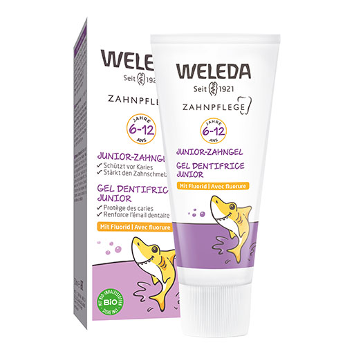 WELEDA Junior-Zahngel mit Fluorid 50 ml