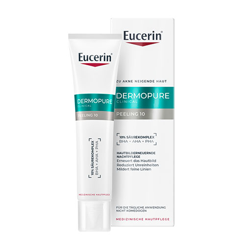 EUCERIN DermoPure Clinical Peeling 10 Nachtcreme 40 ml